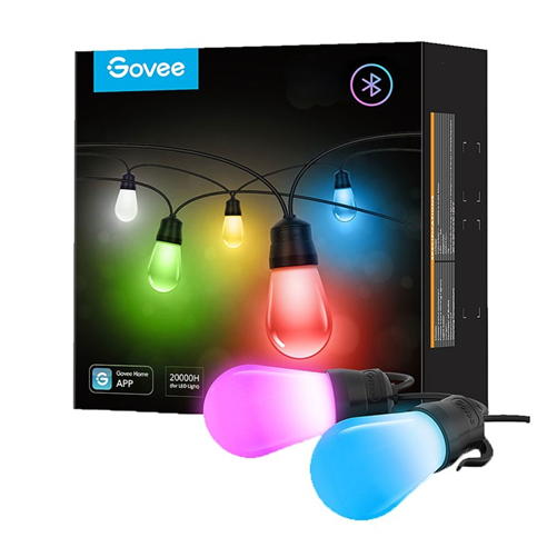 GOVEE - Govee RGBW Outdoor String Lights (15m)