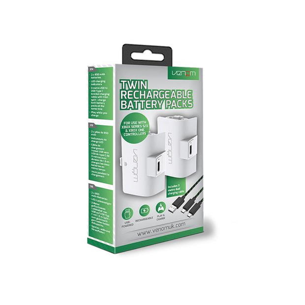 Xbox 4 - Venom - Venom Xbox Series X/S Rechargeable Battery Packs
