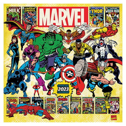 Marvel - Marvel Comics Square Calendar 2023