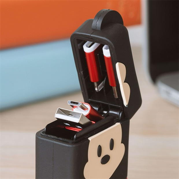 Merchandise - Disney - Mickey Mouse PowerSquad Flip Retractable Cable