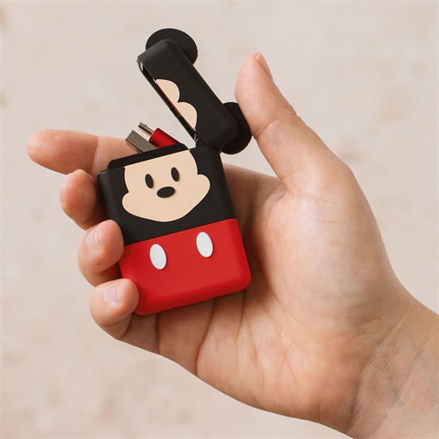 Merchandise - Disney - Mickey Mouse PowerSquad Flip Retractable Cable