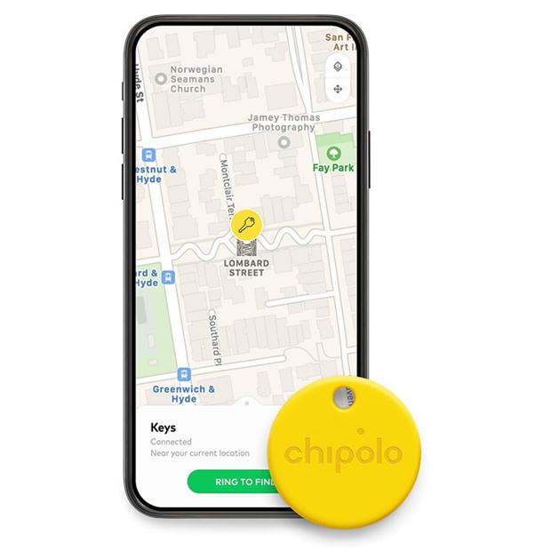 Electronics - Chipolo - Chipolo ONE - Yellow - For Android Only