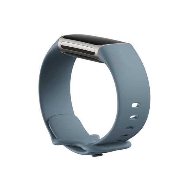 Electronics - Fitbit - FitBit Charge 5,Platinum/Mineral Blue