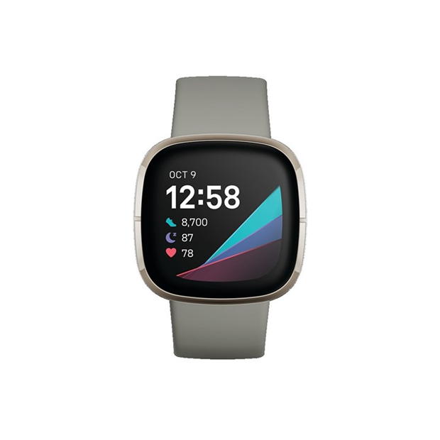 Electronics - Fitbit - FitBit Sense,Sage Grey/Silver