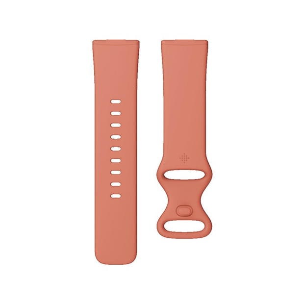 Electronics - Fitbit - FitBit Versa 3 Pink Clay/Soft Gold