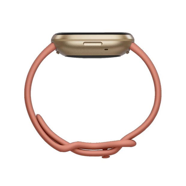 Electronics - Fitbit - FitBit Versa 3 Pink Clay/Soft Gold