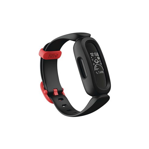 Fitbit - FitBit Ace 3 Black/Racer Red