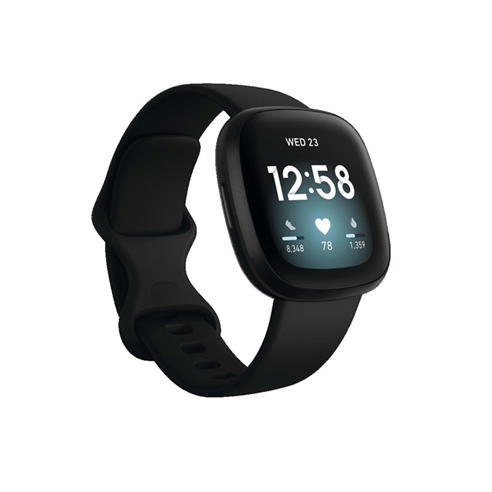 Fitbit - Fitbit Versa 3 Black