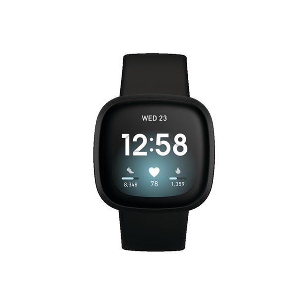Electronics - Fitbit - Fitbit Versa 3 Black
