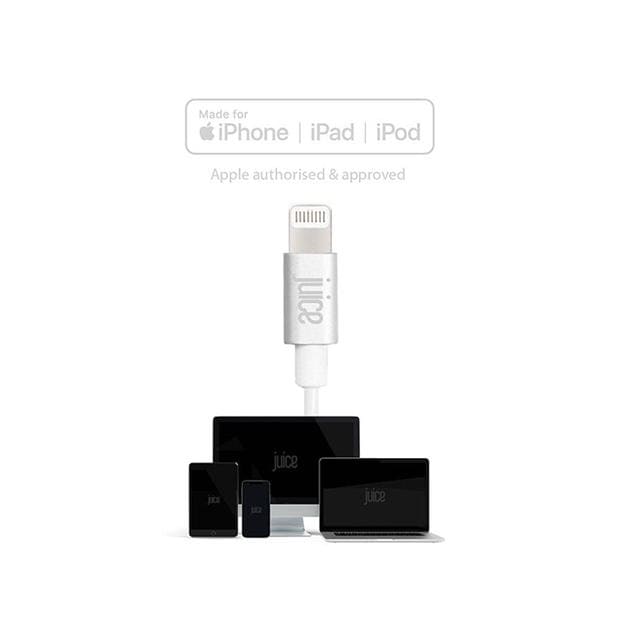 Electronics - JUICE - Juice USB C Lightning Charge&Sync Cable 2M White