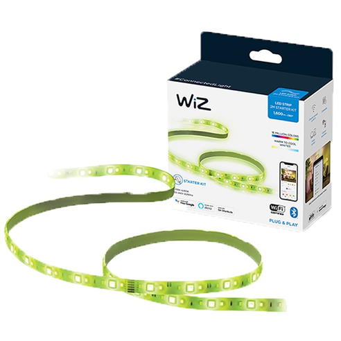 WiZ - WiZ Wi-Fi Led Strip 2M 1600Lm Starter Kit UK