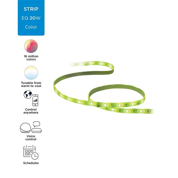 Merchandise - WiZ - WiZ Wi-Fi Led Strip 2M 1600Lm Starter Kit UK