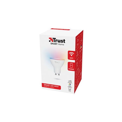 Trust - Trust GU10 Smart WIFI Bulb - White & Colour