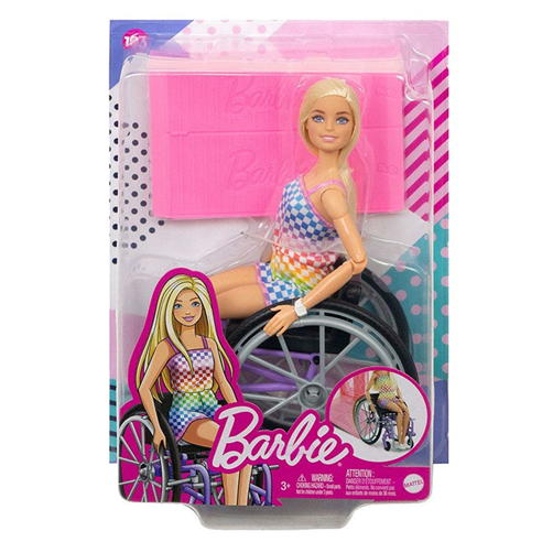 Barbie - Barbie Doll with Wheelchair and Ramp