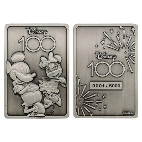 Disney - Mickey & Minnie Disney 100th Collectible Ingot