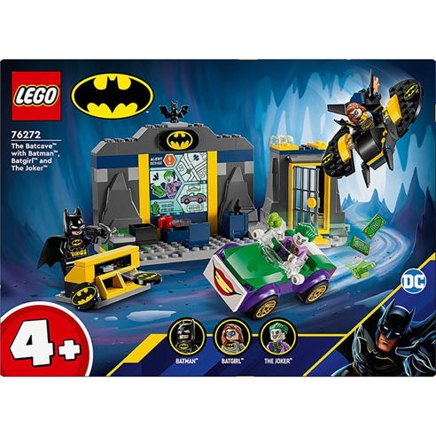 LEGO - LEGO 76272 Batcave with Batman Batgirl and Joker