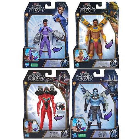 Marvel - Marvel Black Panther Wakanda Forever Figures
