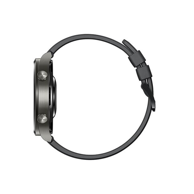 Electronics - Huawei - HUAWEI WATCH GT 2 Pro Black Fluoroelastomer Strap