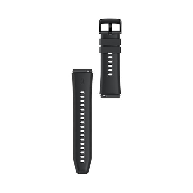 Electronics - Huawei - HUAWEI WATCH GT 2 Pro Black Fluoroelastomer Strap