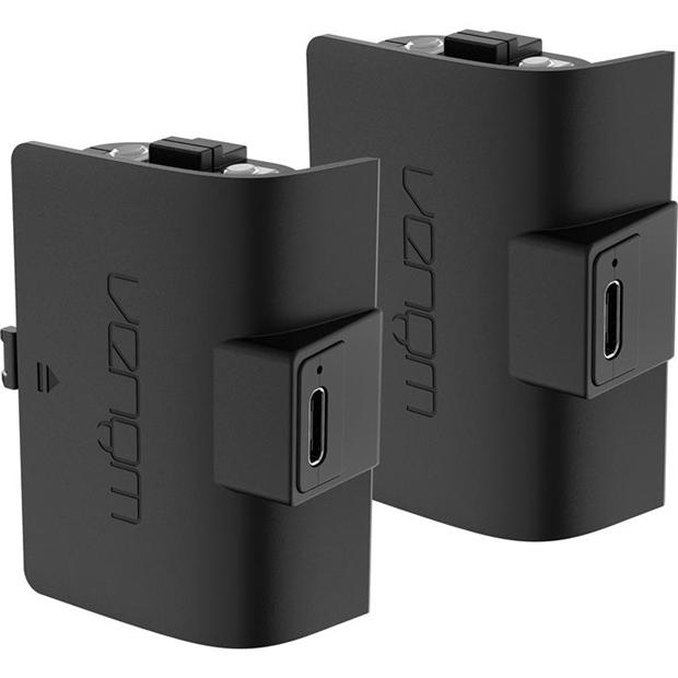 Xbox 4 - Venom - Xbox Series X|S Rechargeable Battery Packs - Black