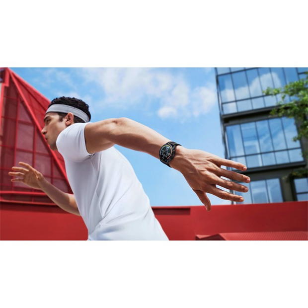 Electronics - Huawei - HUAWEI WATCH GT 3 46mm Active Black Stainless