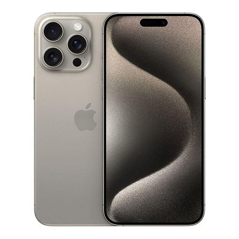 Apple - Apple iPhone 15 Pro Max 256GB Natural Titanium