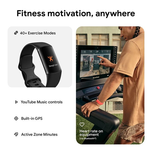Merchandise - Fitbit - CHRGE 6 OBSIDIAN BLK