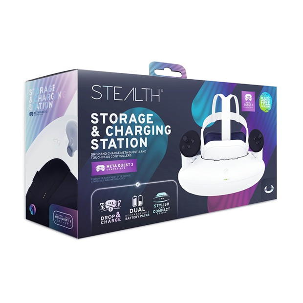 PC - Corsair - Stealth Store & Charge Station for Meta Quest 3
