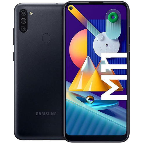 Samsung - Samsung M11 DSIM 32GB Black Unlocked Refurbished