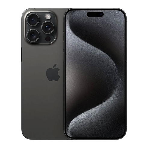 Apple - Apple iPhone 15 Pro Max 512GB Black Titanium