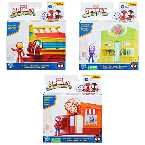 Marvel - Spidey and Amazing Friends City Blocks (Assortment)