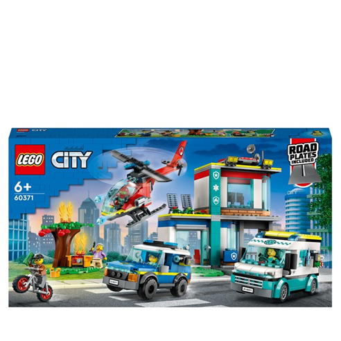 LEGO - City Emergency Vehicles HQ 60371