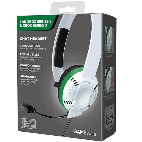 GAMEware - GAMEware Xbox Series X & S Chat Headset - White