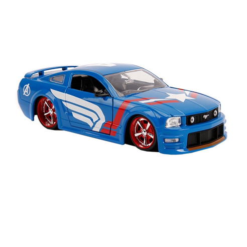 Marvel - Marvel Captain America Ford Mustang 1:24