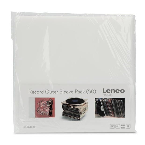 Electronics - Lenco - Lenco 50 Pcs 12" Record Sleeves