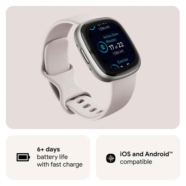 Electronics - Fitbit - FITBIT SENSE 2 LUNAR W