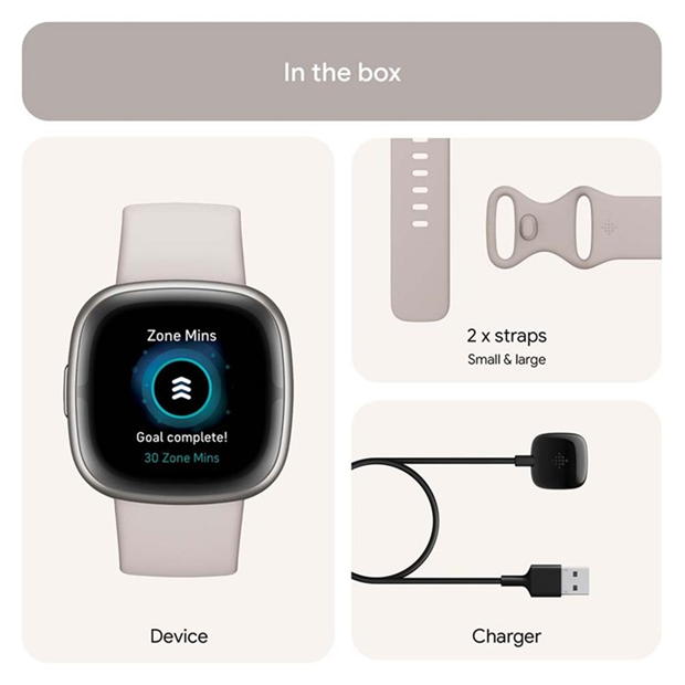 Electronics - Fitbit - FITBIT SENSE 2 LUNAR W